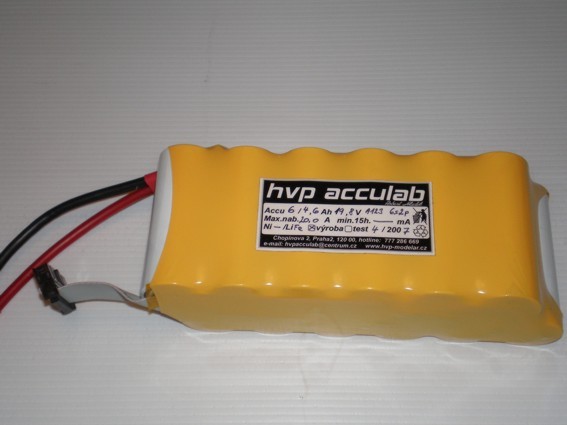 LiFe A123 4600 mAh 6s2p 19,8V