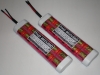 NiMH GP 2200 mAh 2/3SC 12V 10s in-line